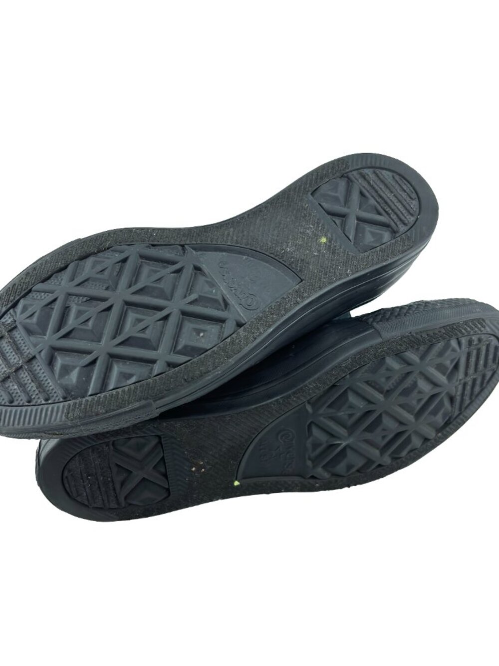 Converse Chuck Taylor All Star High Triple Black Sneakers Mens 5 Womens 7 - Picture 10 of 11